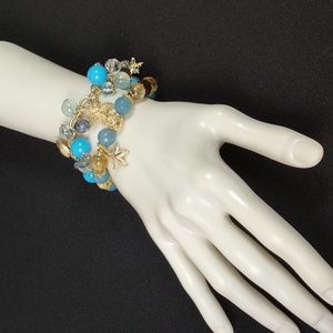 2 pc Ocean Themed Bracelets